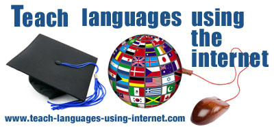 teach languages using internet